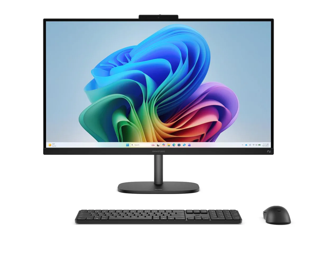 HP HP OmniStudio 27" All-in-One Desktop Core Ultra 7 355 64GB DDR5 2TB SSD Windows 11 Pro Black — product photo