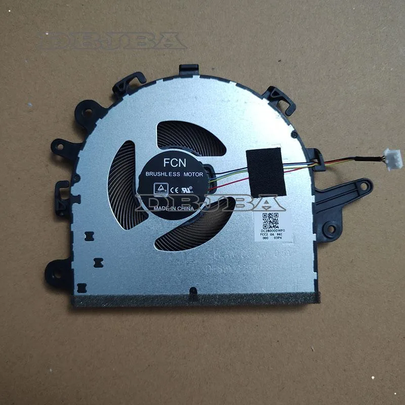 DBTLAP DBTLAP Laptop Cooling Fan for FCN FLAW DFS5M325063B1P 4-Wire — product photo