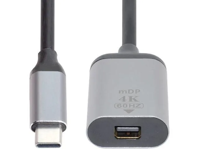 Manw Manw USB-C 3.1 Male to Mini DP Female Adapter 4K 60hz — product photo