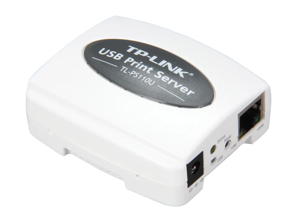 TP-Link TP-Link TL-PS110U network print server USB 2.0 10/100Mbps — product photo