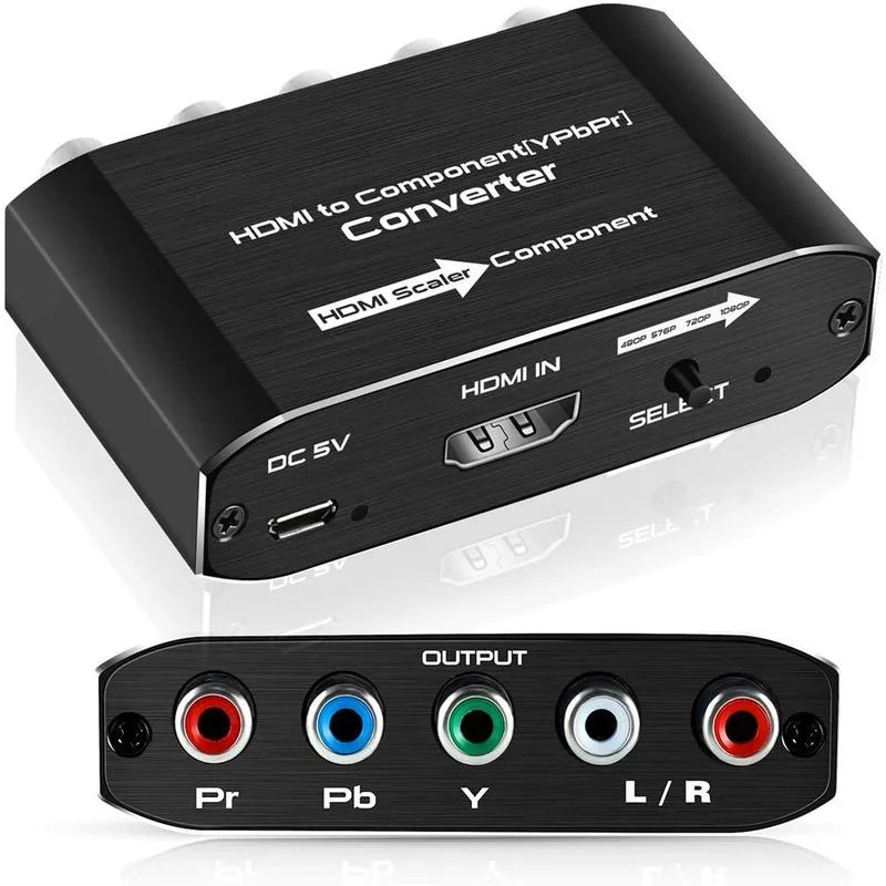 ESTONE ESTONE HDMI to Component Video Converter 1080p 60Hz Aluminum — product photo
