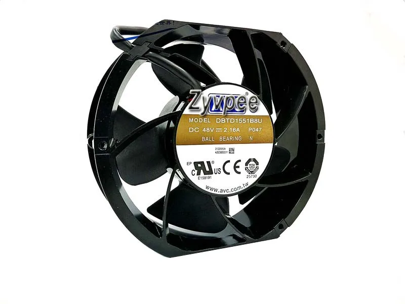 Zyvpee Zyvpee DBTD1551B8U 172*51mm 48V 2.16A 4-pin PWM case fan — product photo