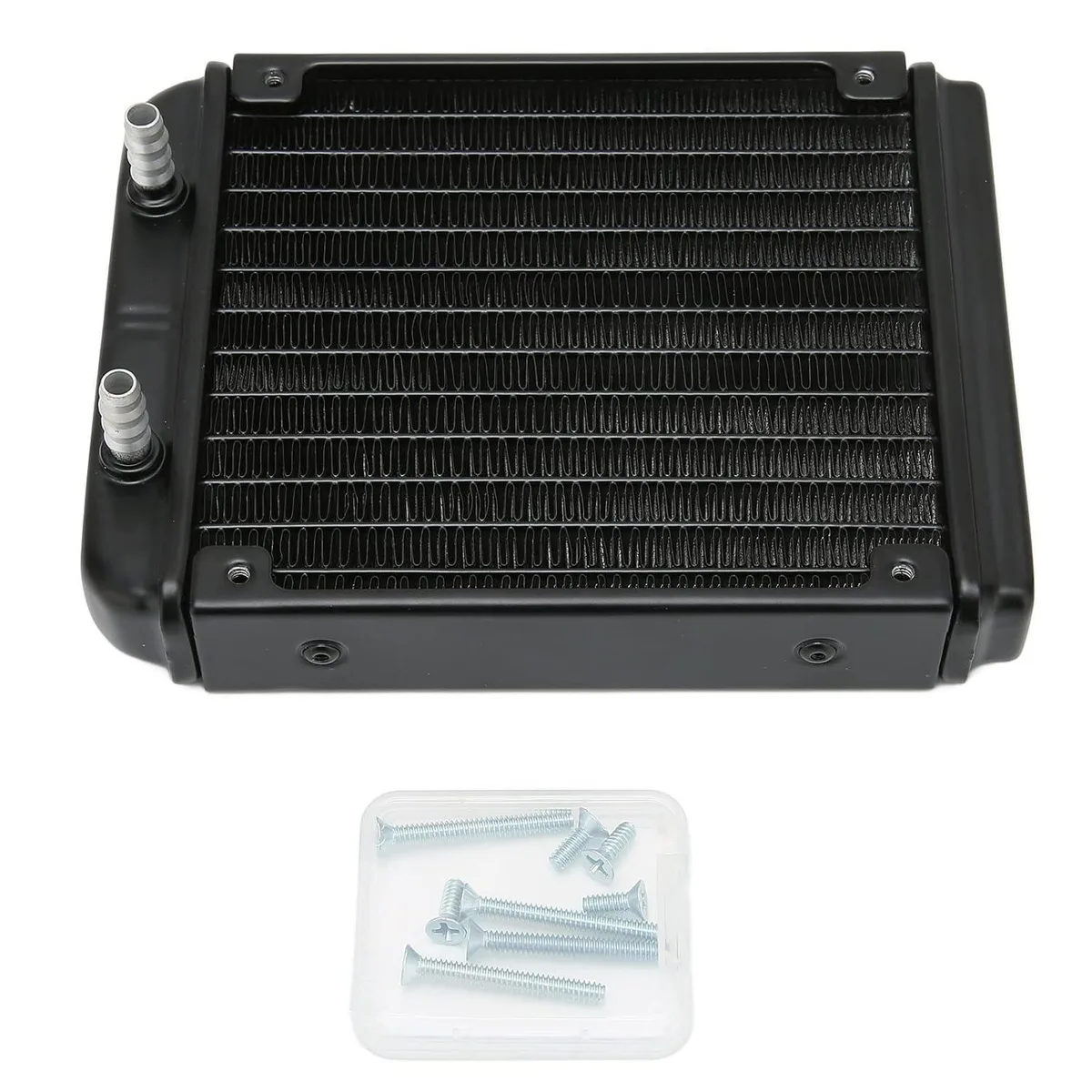 EVESKY EVESKY 120MM Aluminum Alloy Radiator 12 Pipes 7.5mm Fittings laptop cooling pad — product photo