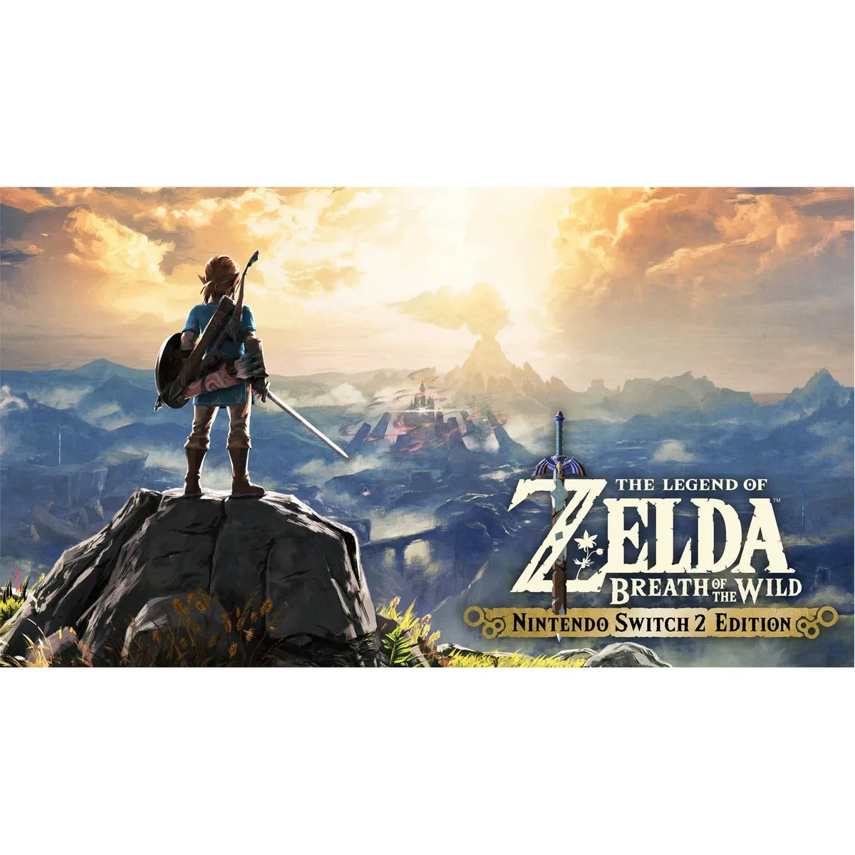 Nintendo Nintendo The Legend of Zelda: Breath of the Wild – Nintendo Switch 2 Edition downloadable game — product photo