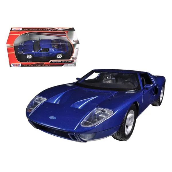MOTORMAX MOTORMAX Ford GT Blue 1/24 Diecast Vehicle — product photo