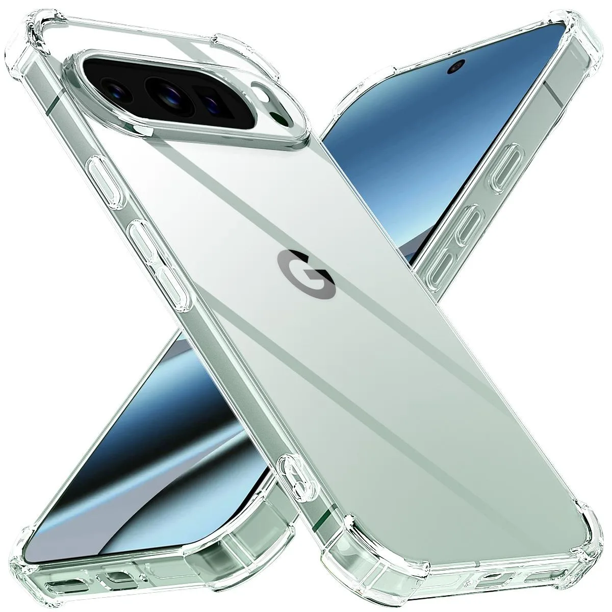 SZYG SZYG Clear TPU Shockproof Case for Google Pixel 10/Pro 6.3 Inch 2025 — product photo