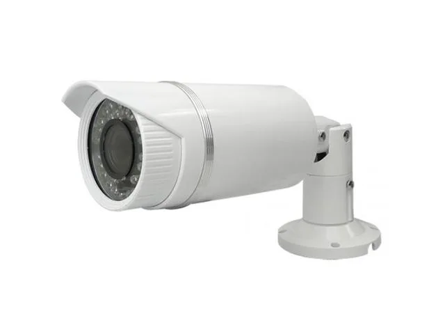 Mini bullet IP camera with 36 IR LEDs and fixed lens
