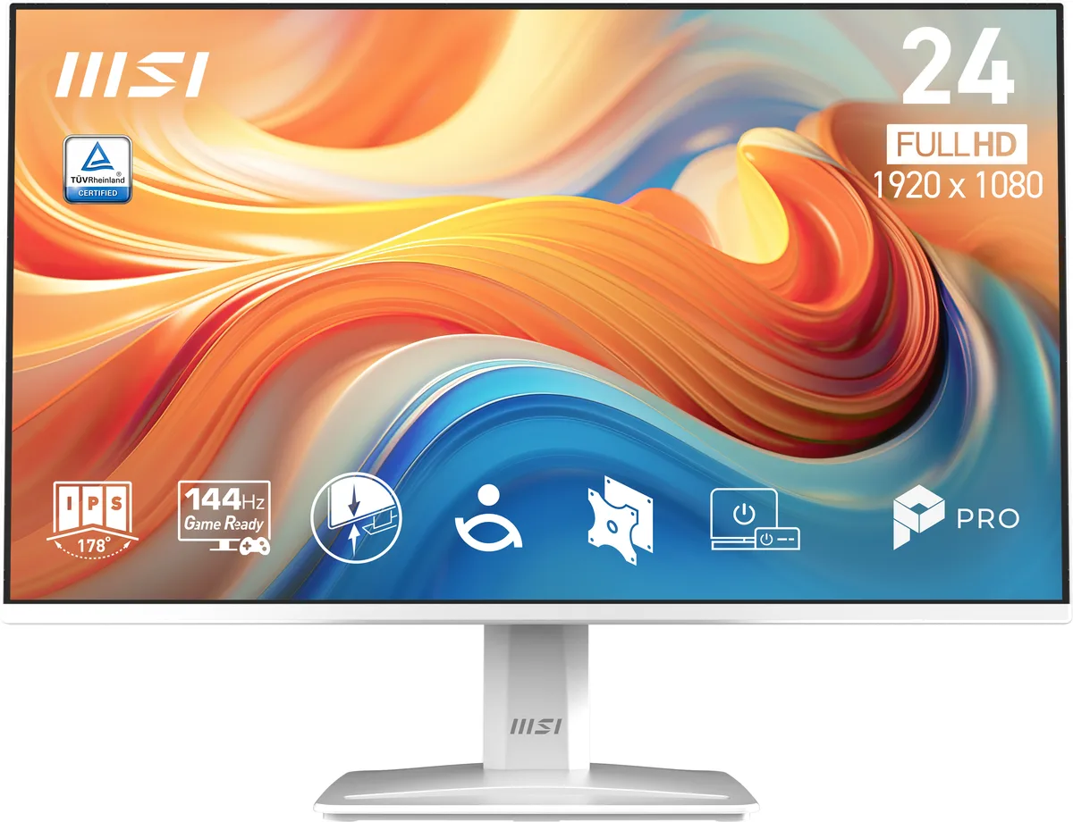 MSI MSI PRO MP243W E14 23.8" 144Hz IPS monitor — product photo