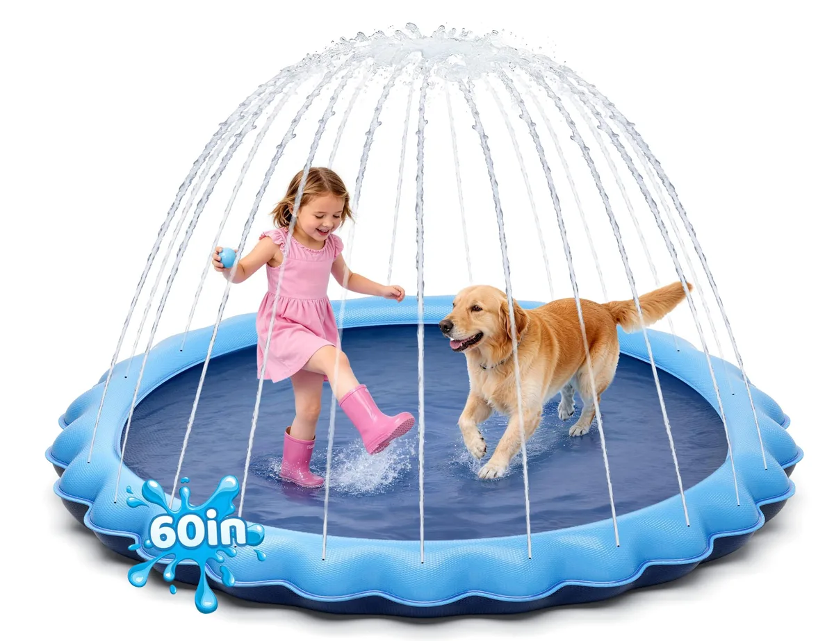  Baldwin MW-DS01 60" Splash Pad Red Aluminum park equipment — product photo