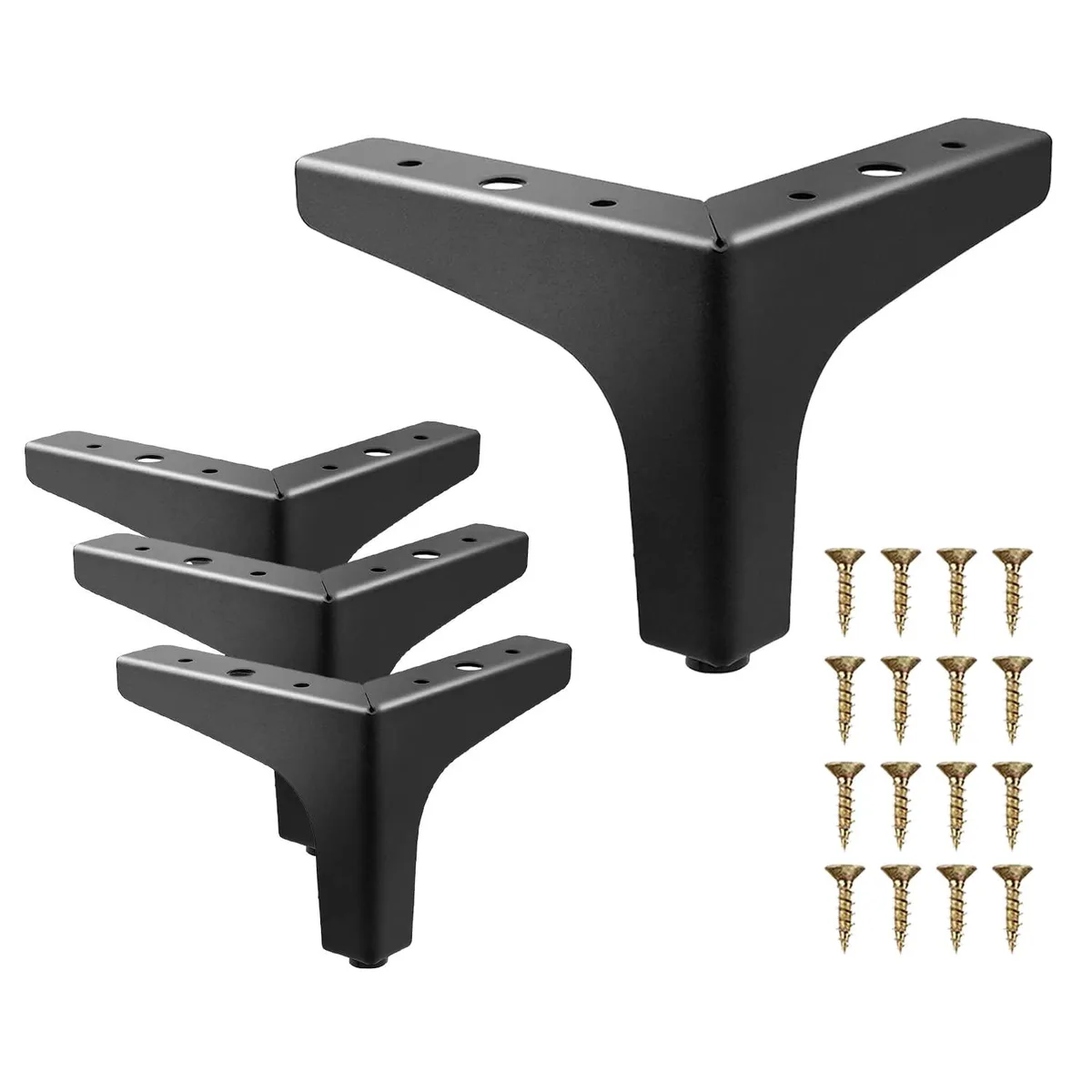  AODIOU AO-FL-002 Furniture Legs 12.5 cm 4 Pack — product photo
