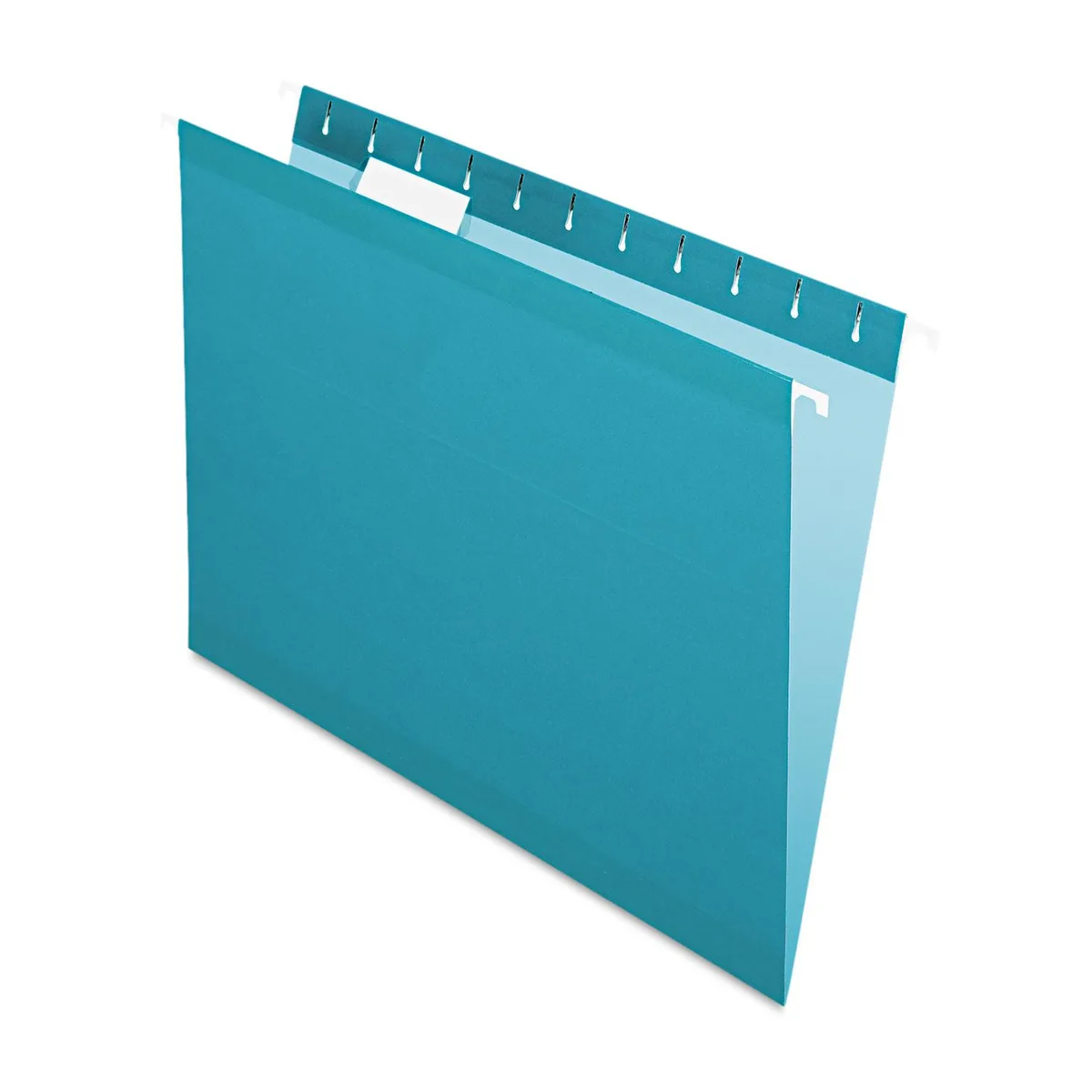 Pendaflex Essentials Pendaflex Essentials 415215TEA Reinforced Hanging Folders Letter Teal 25/Box accessory — product photo