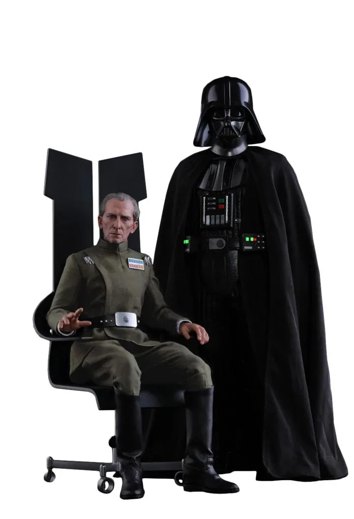 Hot Toys Hot Toys MMS434 Star Wars A New Hope Grand Moff Tarkin &amp; Darth Vader 1/6 action figure set — product photo