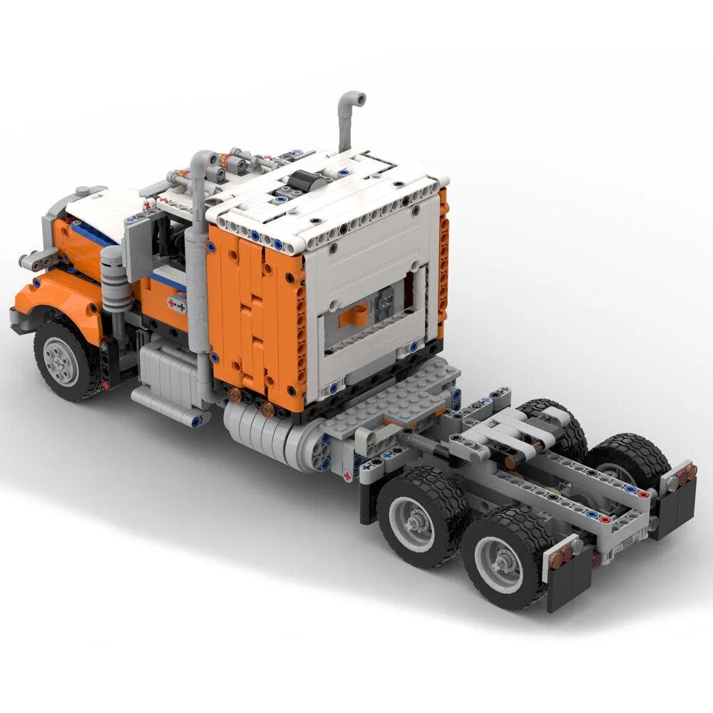 ZITIANYOUBUILD ZITIANYOUBUILD MOC-104591 Motorized Semi Truck 1367 Parts educational — product photo