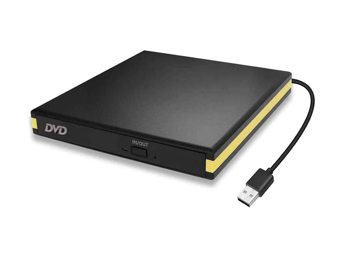 BONAEVER BONAEVER USB 3.0 External DVD Drive Portable CD Drive CD Burner bag — product photo