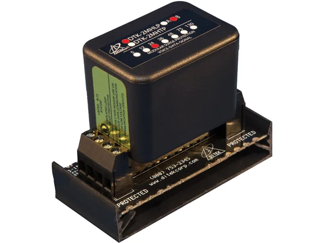 DITEK DITEK DTK-2MHLP24BWB 24V 2 Pair Surge Protector — product photo