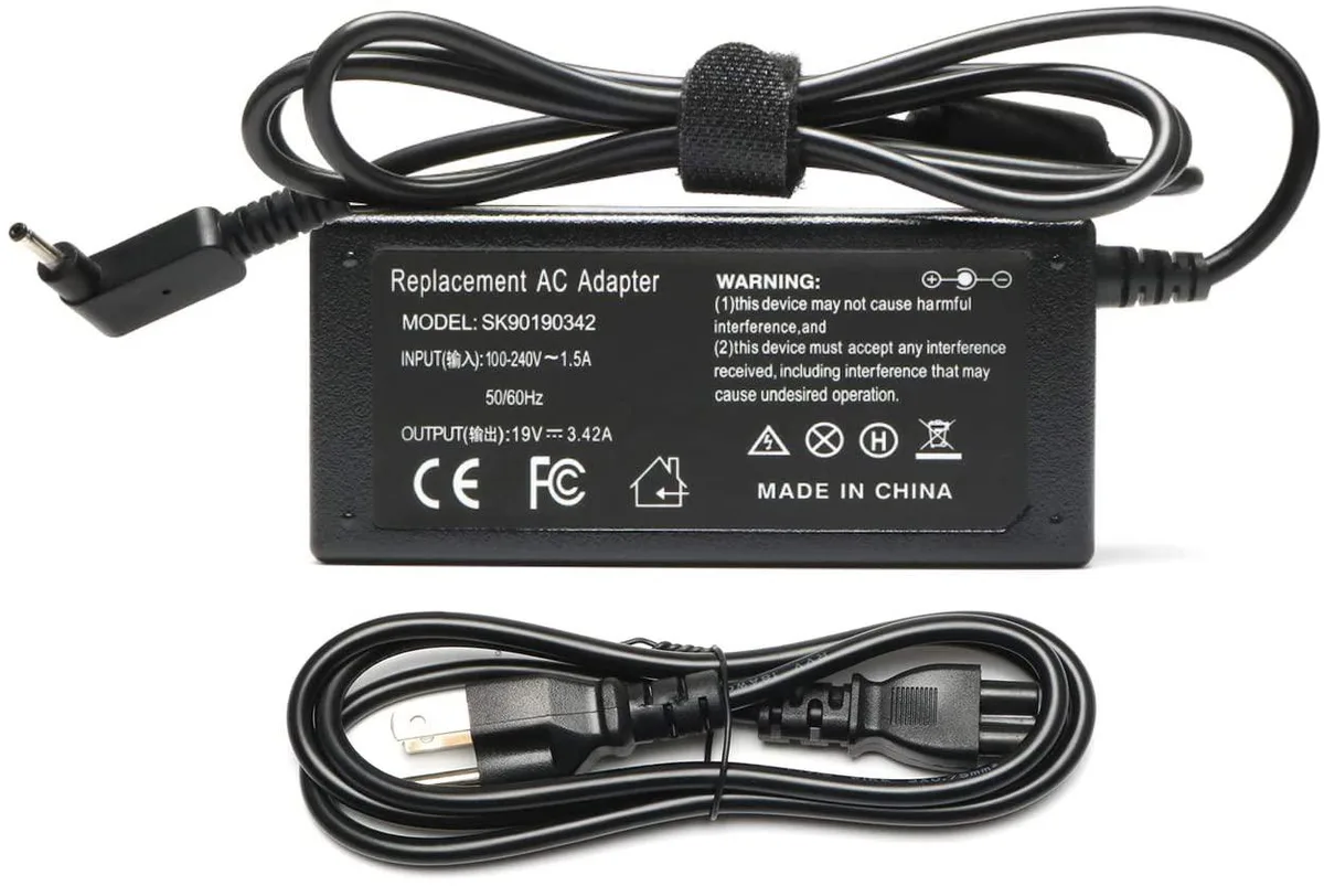 myVolts myVolts 19V 3.42A 65W AC Adapter for Acer Aspire 5 — product photo