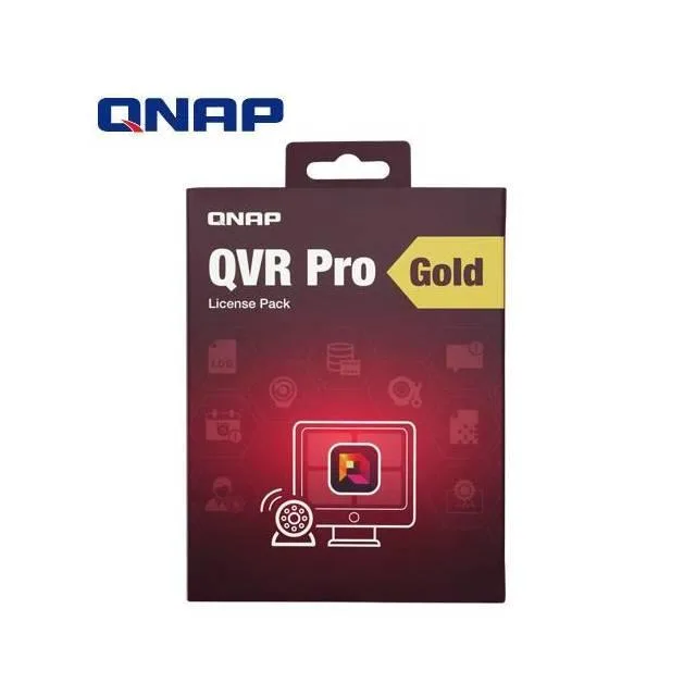 Qnap Qnap LIC-SW-QVRPRO-GOLD QVR Pro GOLD License 8 channel — product photo