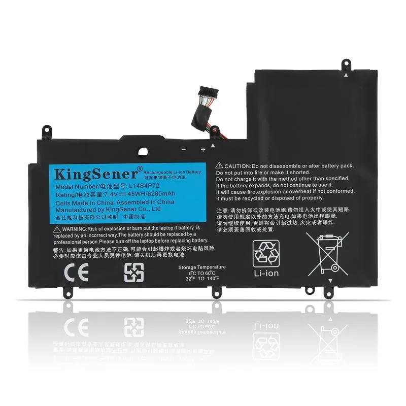 KingSener KingSener L14S4P72 laptop battery 45WH 7.4V 6230mAh — product photo