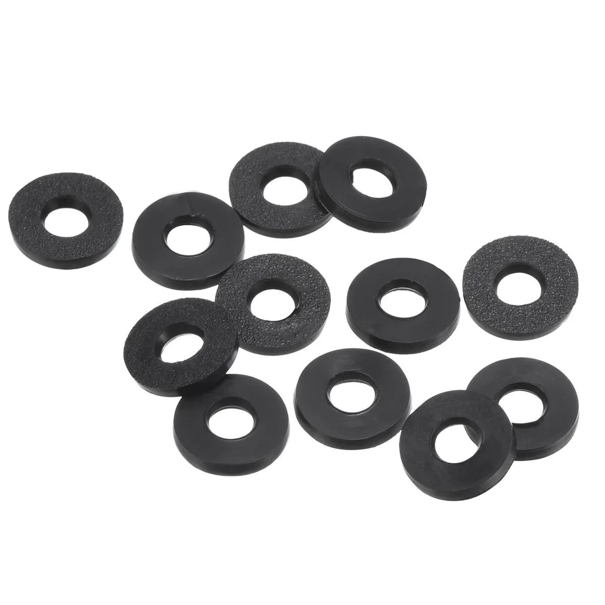 M4 Rubber Flat Washer 12 Pack 9mm 1.2mm Thick Sealing — product photo