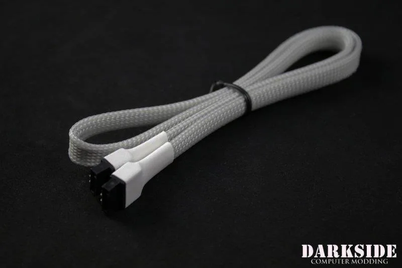 Darkside Computer Modding Darkside Computer Modding 60cm SATA 3.0 180° to 180° Cable Titanium Gray 7P (DS-0825) — product photo