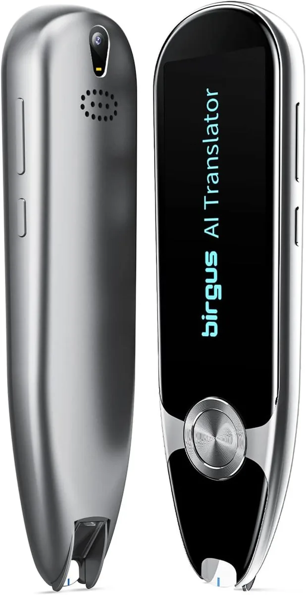 Handheld pen scanner with 3.5 inch touch screen