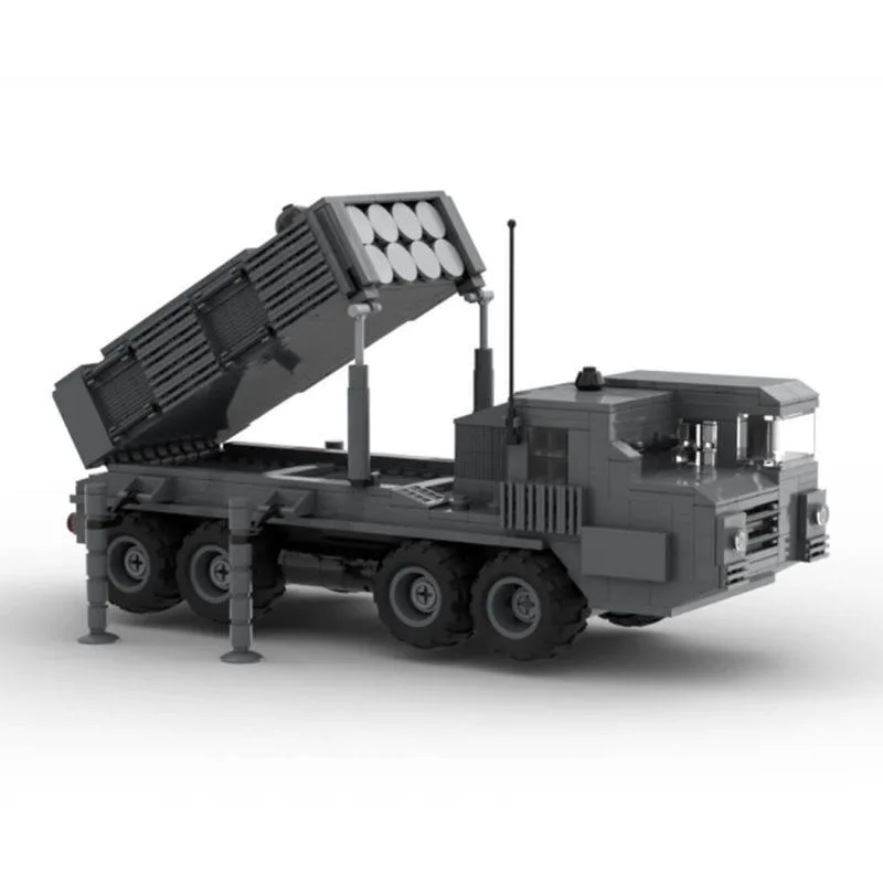 ZITIANYOUBUILD ZITIANYOUBUILD MOC-73151 Military Multi-barrel Launcher 757PCS — product photo