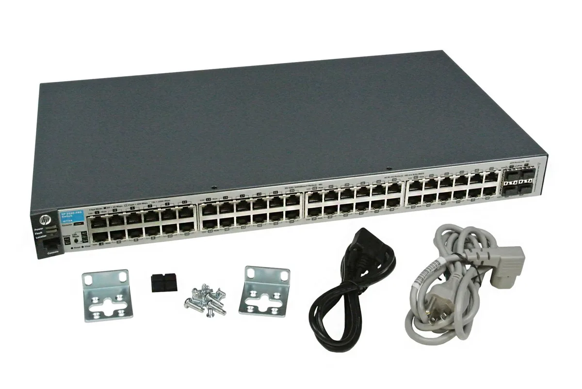 HP HP J9775A 2530-48G network switch 48-port refurbished — product photo