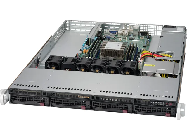 Supermicro Supermicro SYS-1019P-WTR 1U barebone server 10-bay 500W — product photo