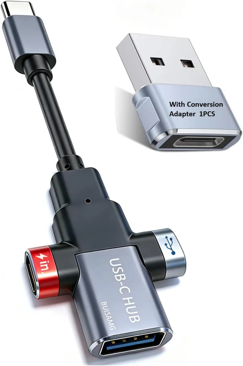 MCHOSE MCHOSE Small USB C Hub 60W 480Mbps 2-piece Set — product photo