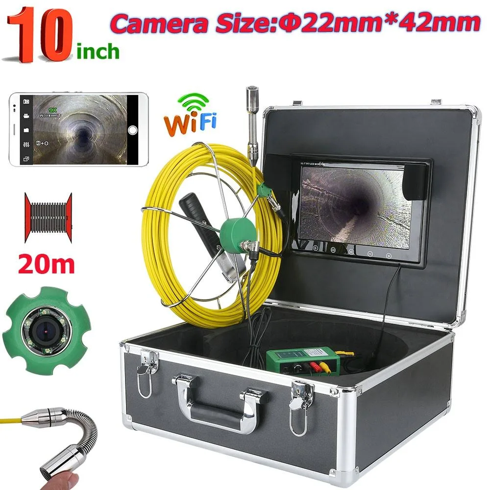 visiPower visiPower Industrial Plumbing Endoscope 10" IP68 20m Cable — product photo