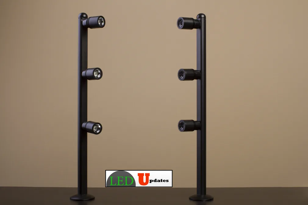 LED Updates LED Updates FY-53 Black 6000K LED Pole Light 2-Pack — product photo