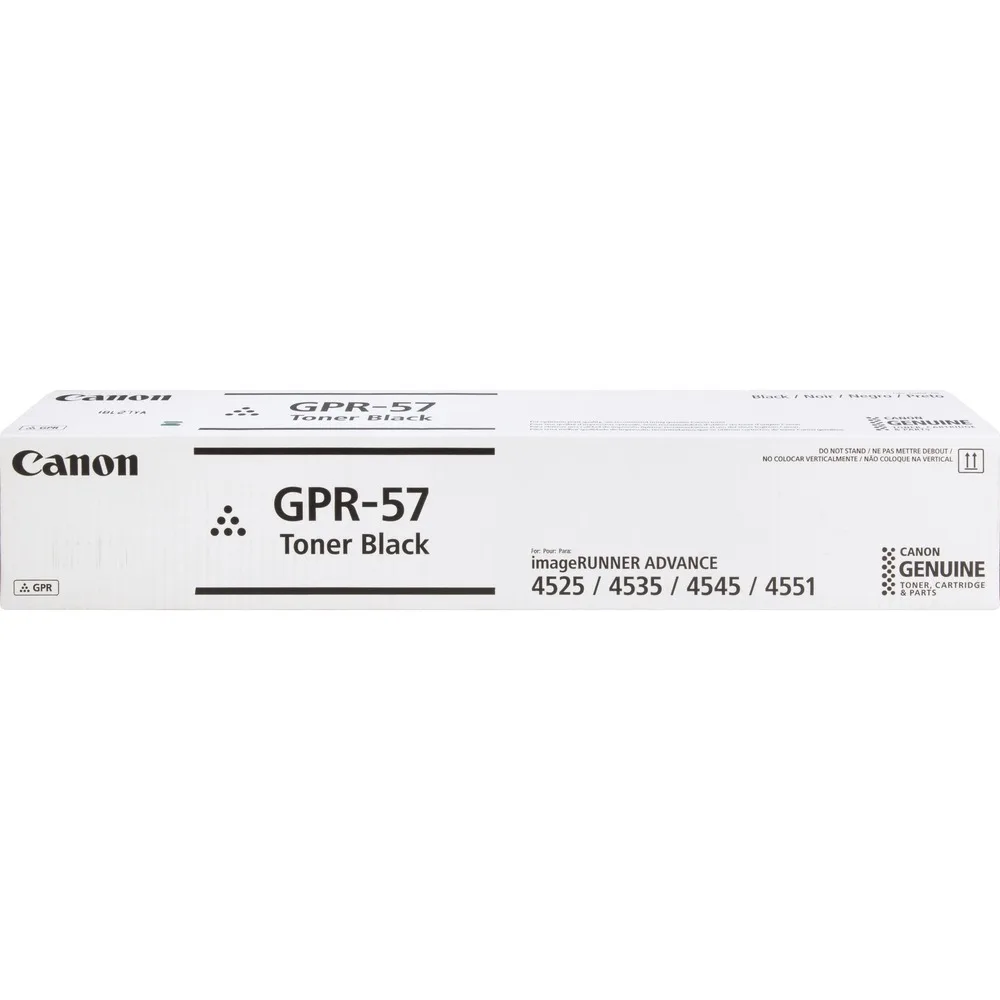 Canon Canon 0473C003 Black Toner Cartridge (GPR-57) — product photo