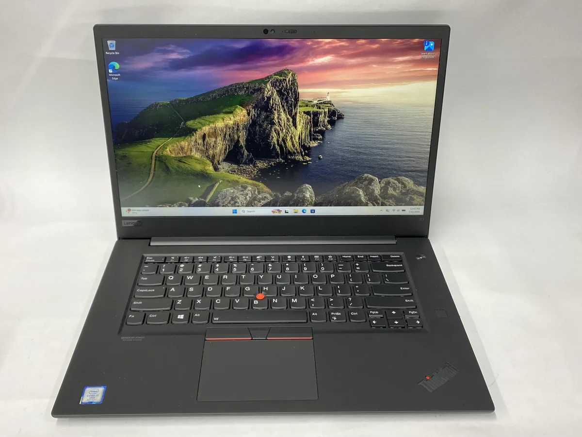 Lenovo Lenovo P1 Gen 2 i7-9850H 16GB 512GB 15.6" 1920x1080 laptop — product photo
