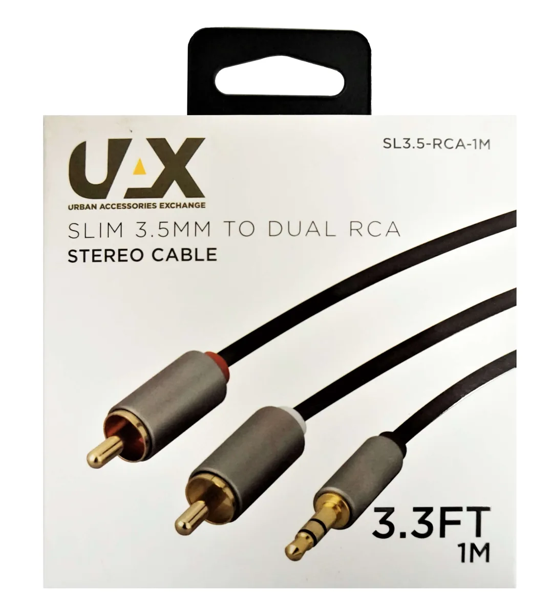 Xtreme Xtreme 3.5mm to RCA Cable 3 ft — product photo