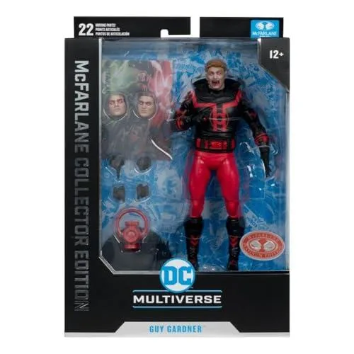 McFarlane Toys McFarlane Toys DC Collector Edition 7IN WV11 #37 Green Lantern Guy Gardner Warrior Chase action figure — product photo