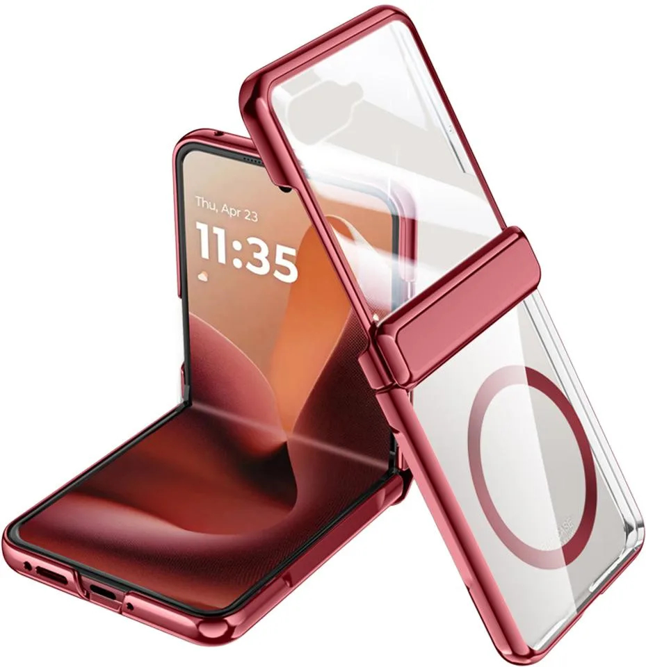 Nakedcellphone Nakedcellphone Case Motorola RAZR ULTRA 2025/2026 MagSafe Red — product photo