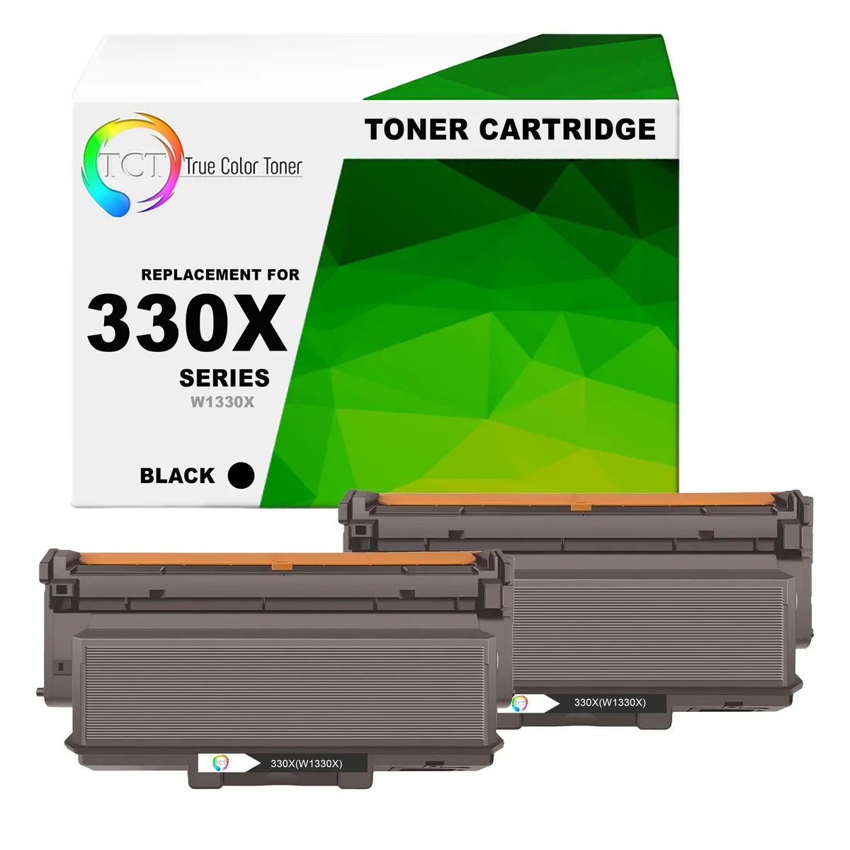 TCT TCT 330X Toner Cartridge 2 Pack Black High Yield 15000 Pages — product photo