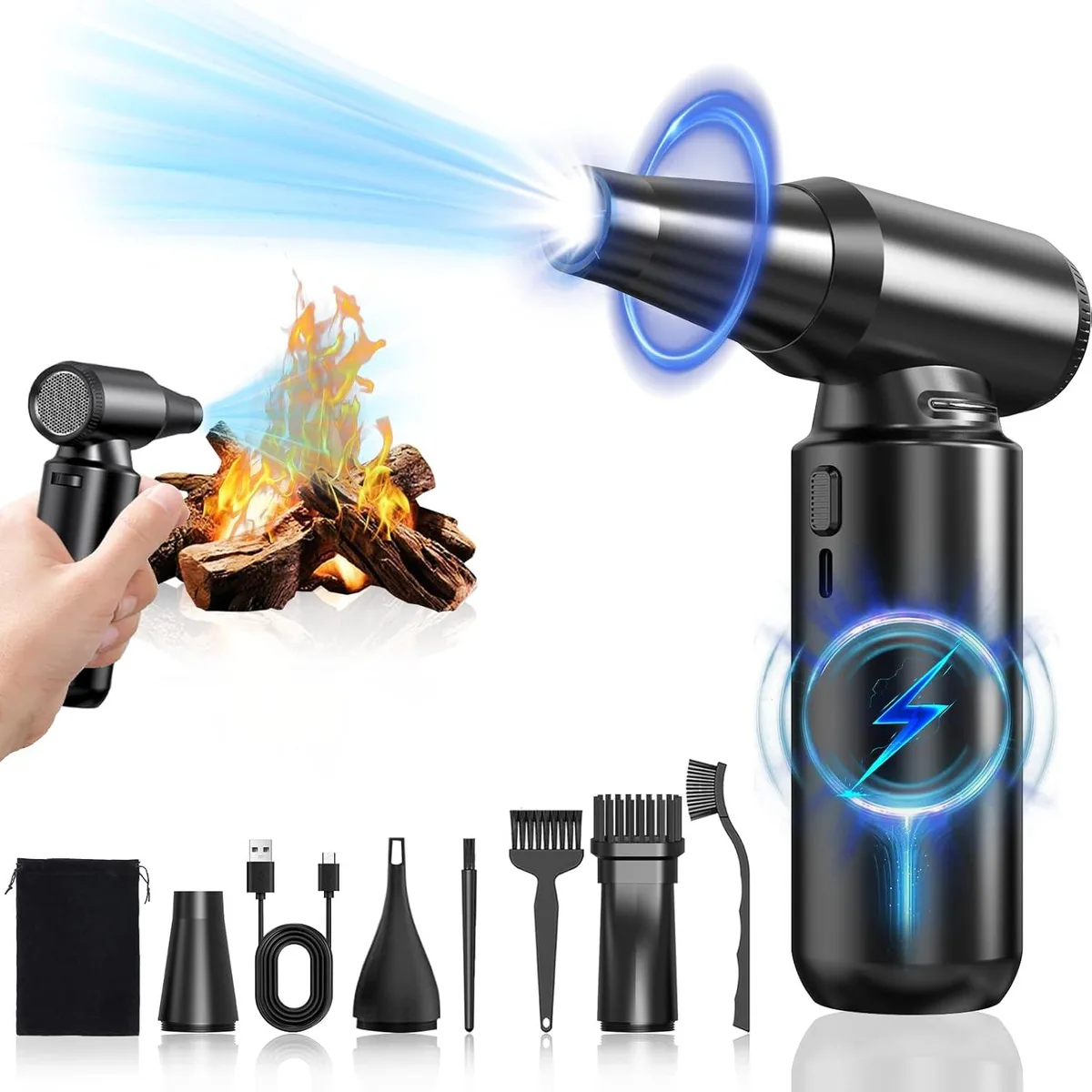 Adepix Adepix Compressed Air Duster X20 Aluminum 300 000RPM Cordless — product photo