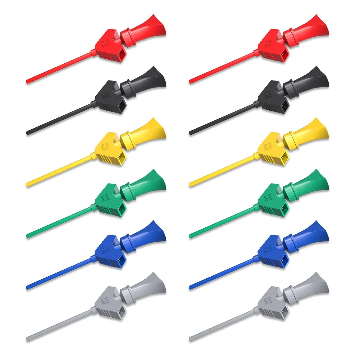 KEHIPI KEHIPI SMD IC Test Hook Clip 12PCS 6 Colors electrical system tool — product photo