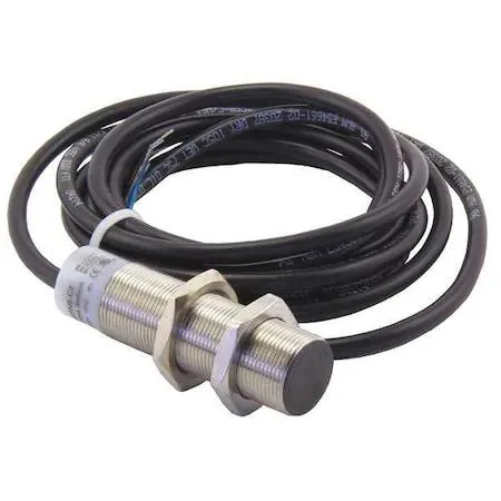 Stainless steel cylindrical inductive sensor 18 mm diameter 66 mm length with 2m cable