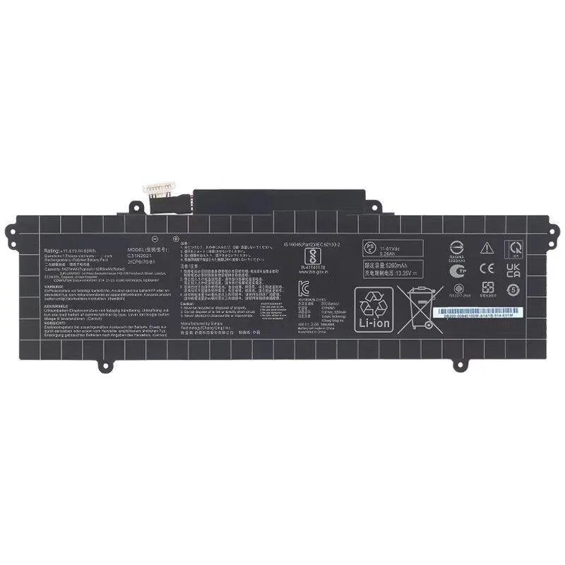 Beisite Beisite C31N2021 63Wh 11.61V laptop battery — product photo