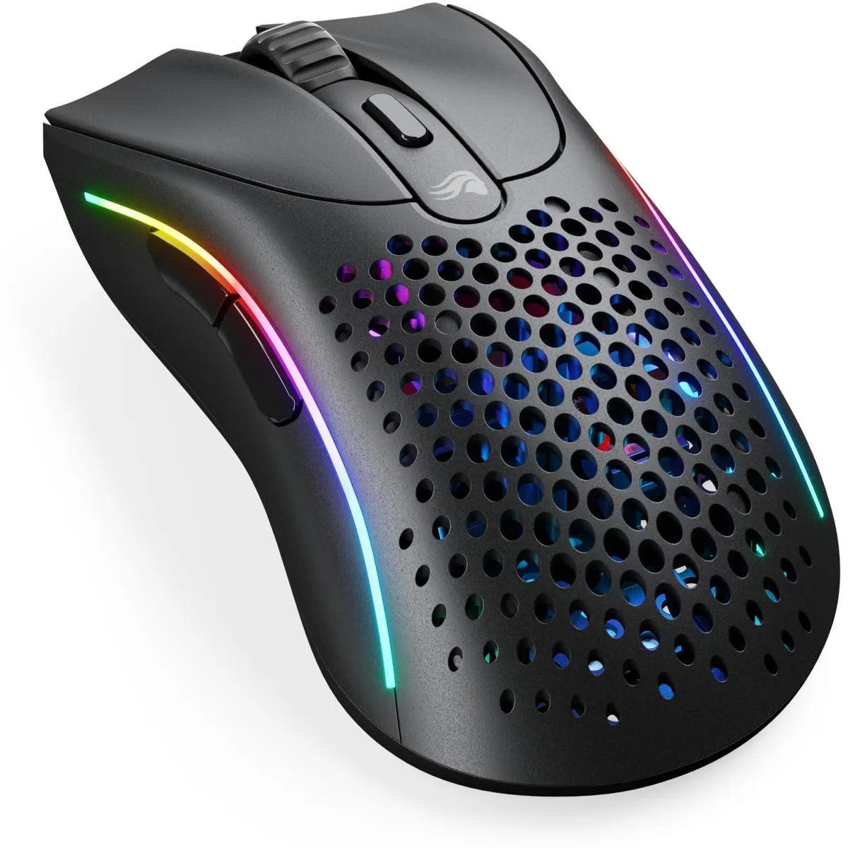  Glorious Model D 2 Wireless Ergonomic Gaming Mouse Black 66g 26000 DPI 6 Buttons — product photo
