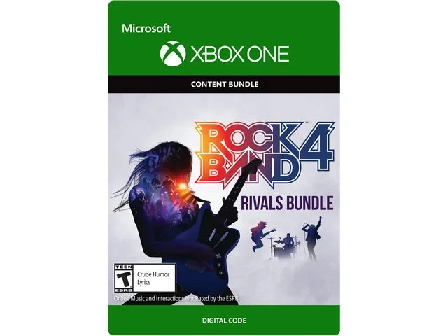 Harmonix Harmonix 7D4-00209 Rock Band 4 Rivals Bundle Xbox One downloadable game — product photo