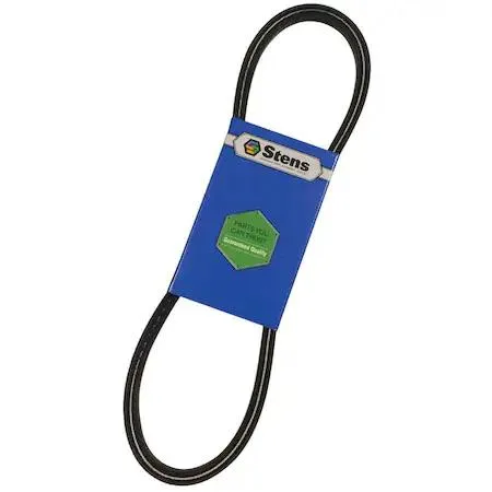 Transparent raw-edge industrial belt, Stens 265-285