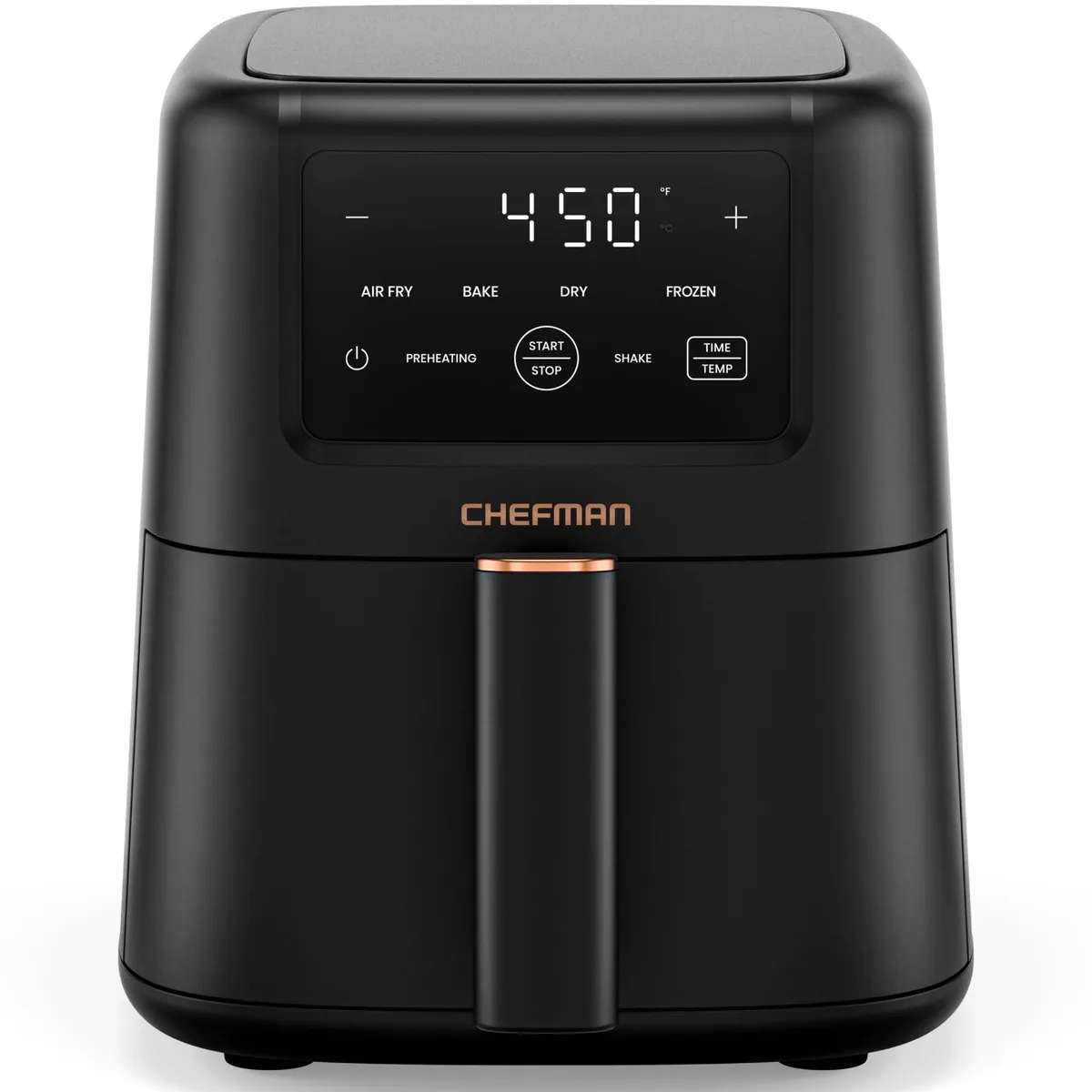 Chefman TurboFry RJ38-35T-V2-BLACK 3.5 QT Air Fryer Black — product photo