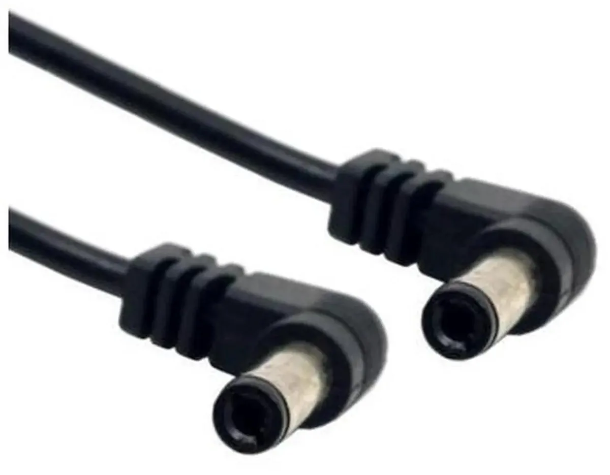 SMUGDESK SMUGDESK 60cm 90° DC Power Extension Cord 5.5×2.1/5.5×2.5mm — product photo