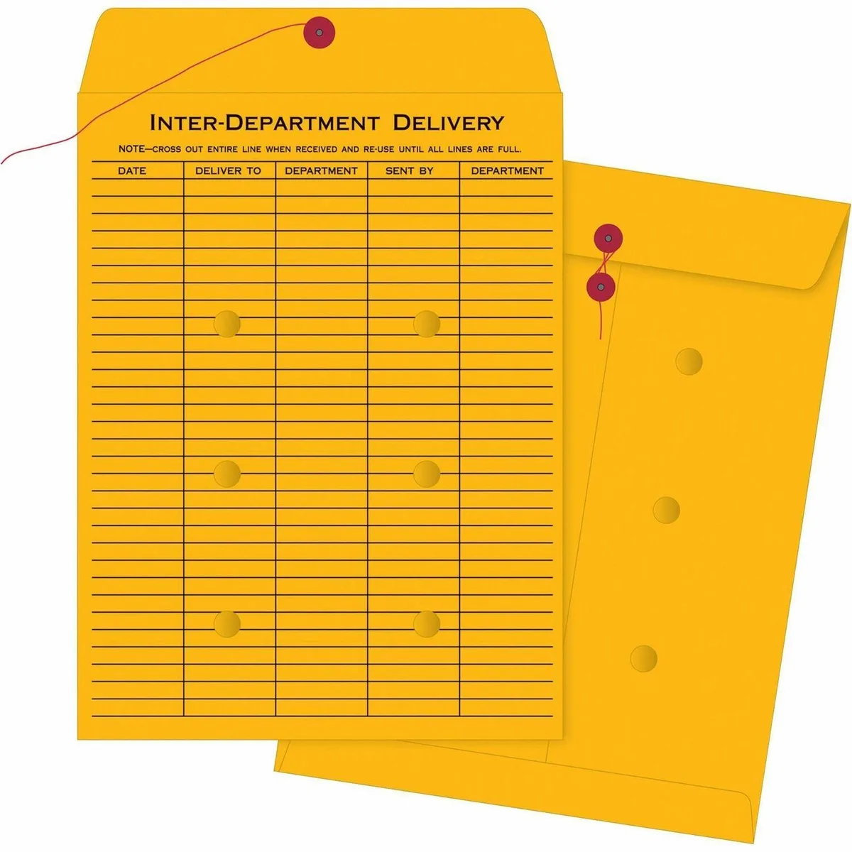 Business Source Business Source 4546 Inter-Dept Envelope 32lb 10x15 100/BX — product photo