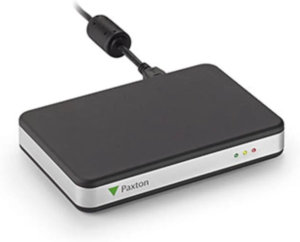 GSM Outdoors GSM Outdoors Paxton Net2 Desktop Reader USB 514-326-US 2 in 1 Accessory — product photo