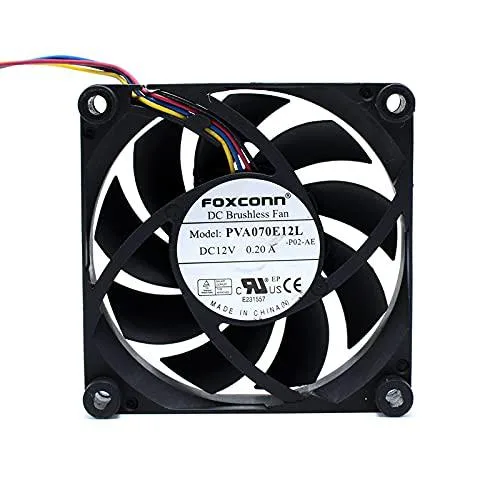 NDLIULEI NDLIULEI PVA070E12L 12V 0.20A 7015 70×70×15mm case fan — product photo