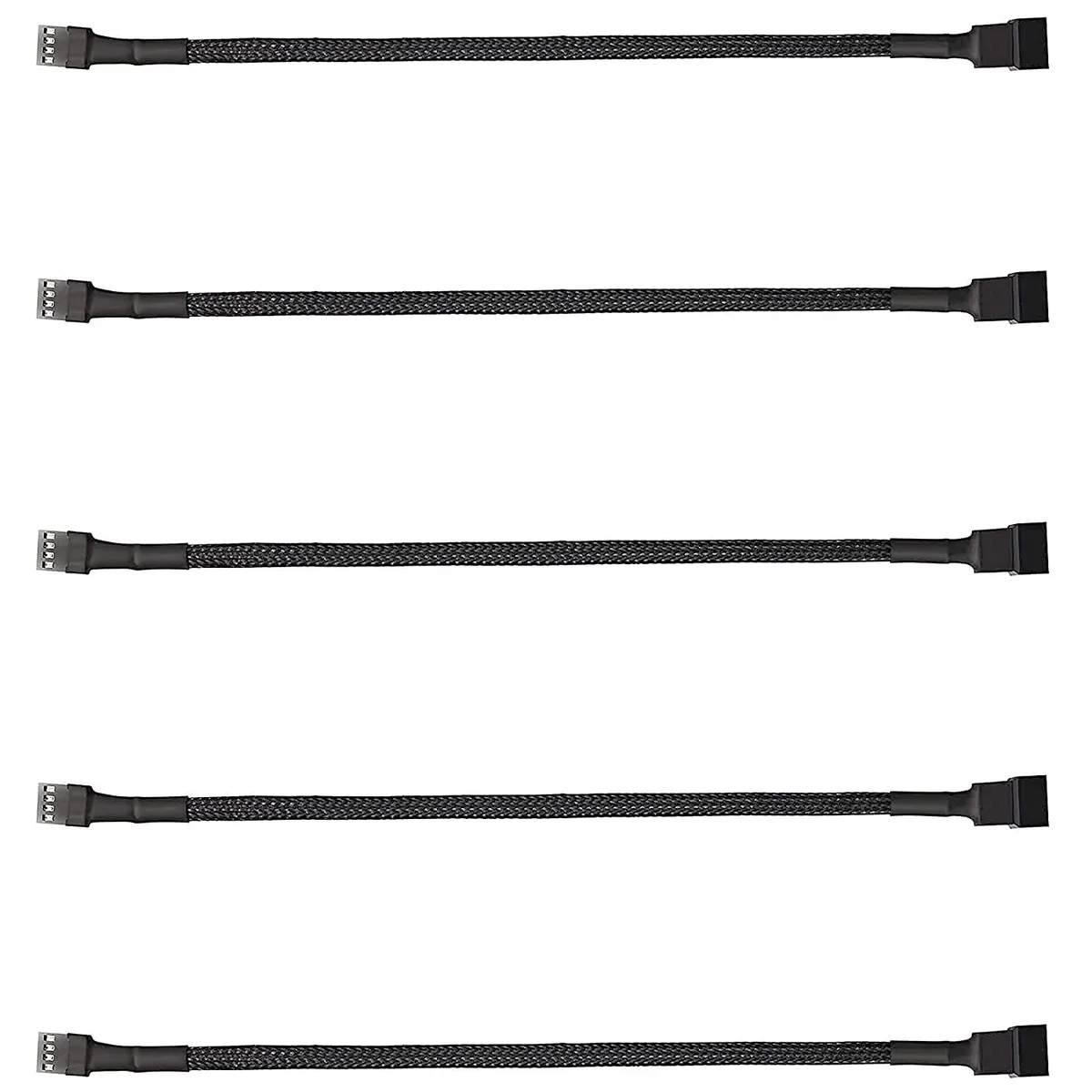  ThreeBulls 8541606341 5 Pack 4-Pin PWM Fan Splitter Cable 10.6 — product photo